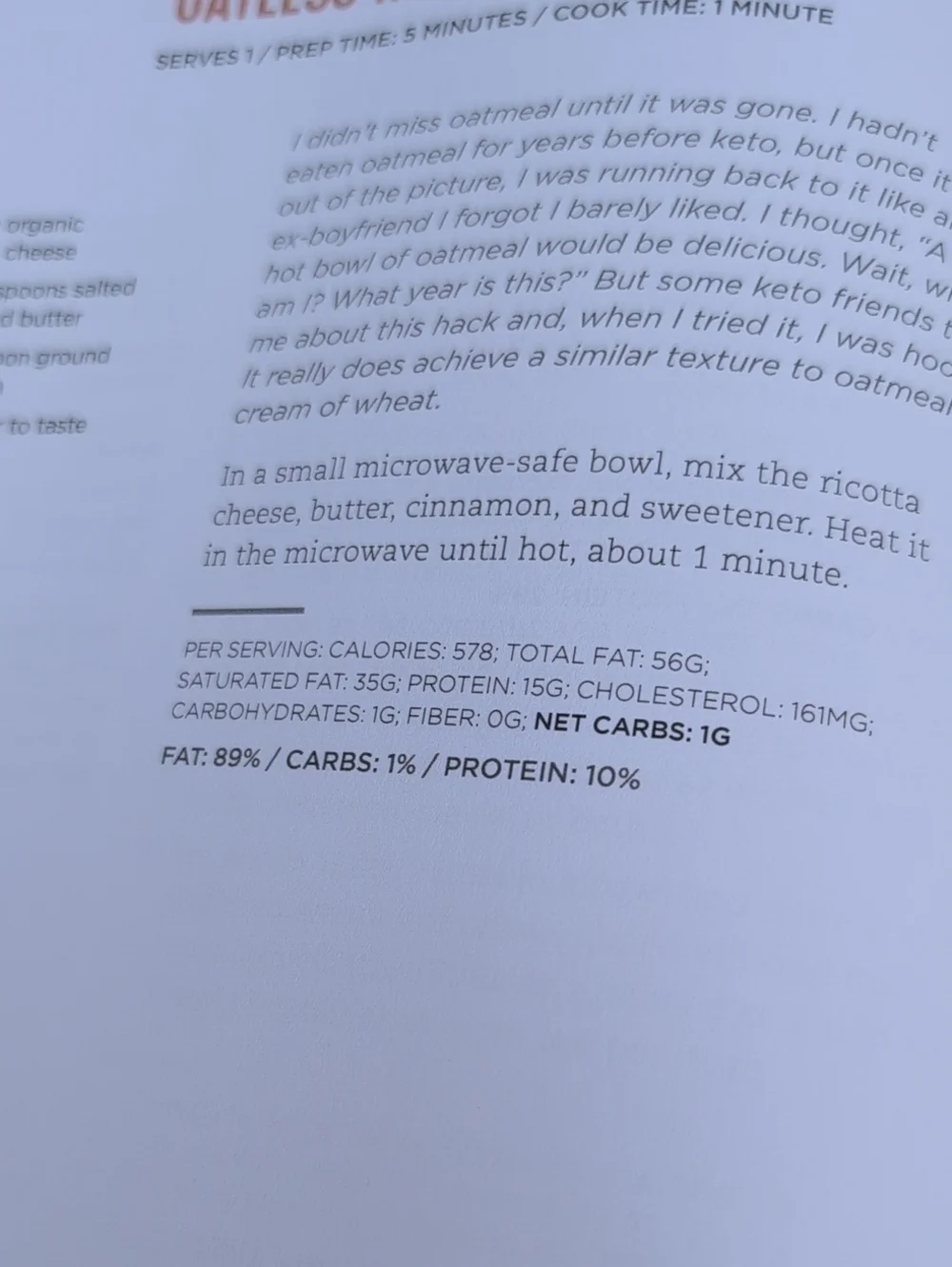 New The Ketogenic Diet Cookbook